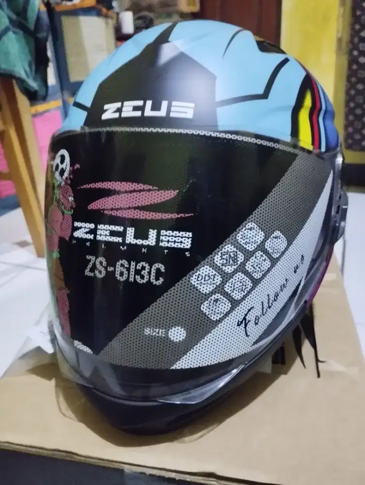 Zeus modular ZS 613C Double visor
