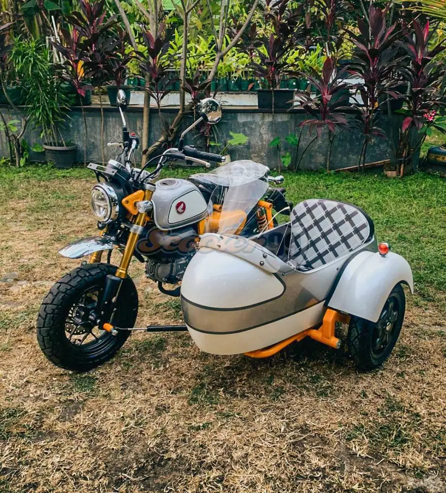 Honda Monkey 125 Custom Sidecar – Motor Unik, Langka & Pusat Perhatian