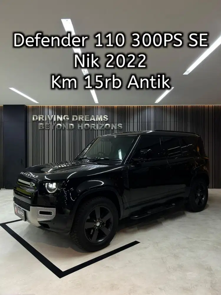Land Rover Defender 110 SE 2.0 AT 2023 Hitam Km15rb Nik 2022 B8FAB