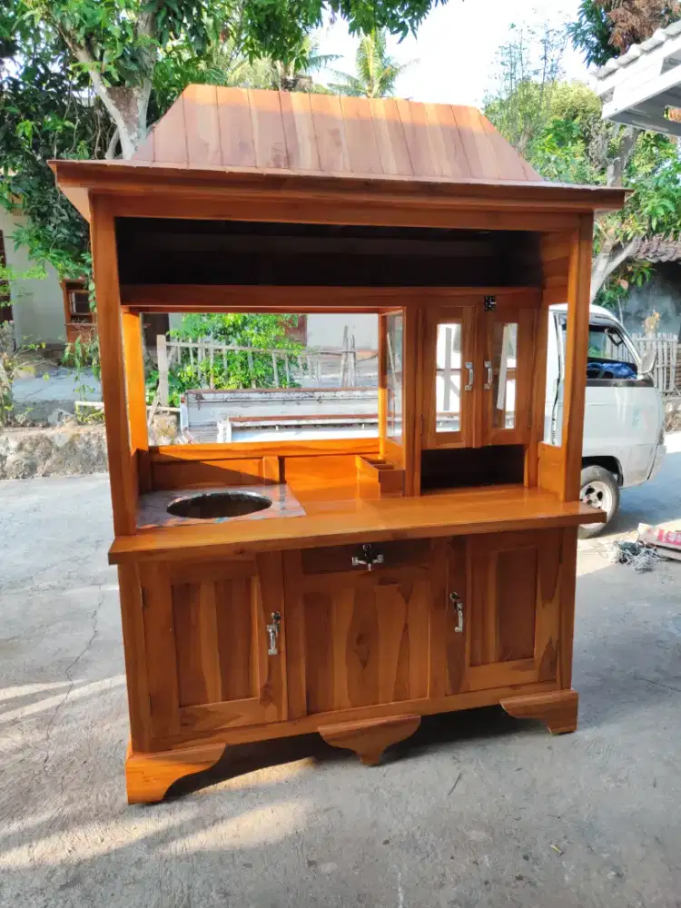 Jual Gerobak Angkringan, Bakso, Mie Ayam, Bubur, Sate, Soto, Pecel dll