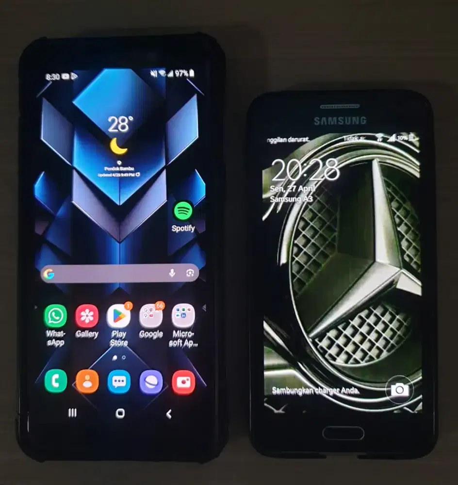 Jual Samsung Galaxy A8 2018 NFC, Super mulus spt baru. Bonus Sam A3