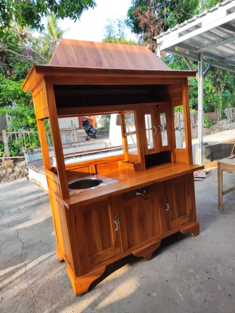 Jual Gerobak Angkringan, Bakso, Mie Ayam, Bubur, Sate, Soto, Pecel dll