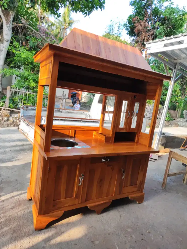 Jual Gerobak Angkringan, Bakso, Mie Ayam, Bubur, Sate, Soto, Pecel dll