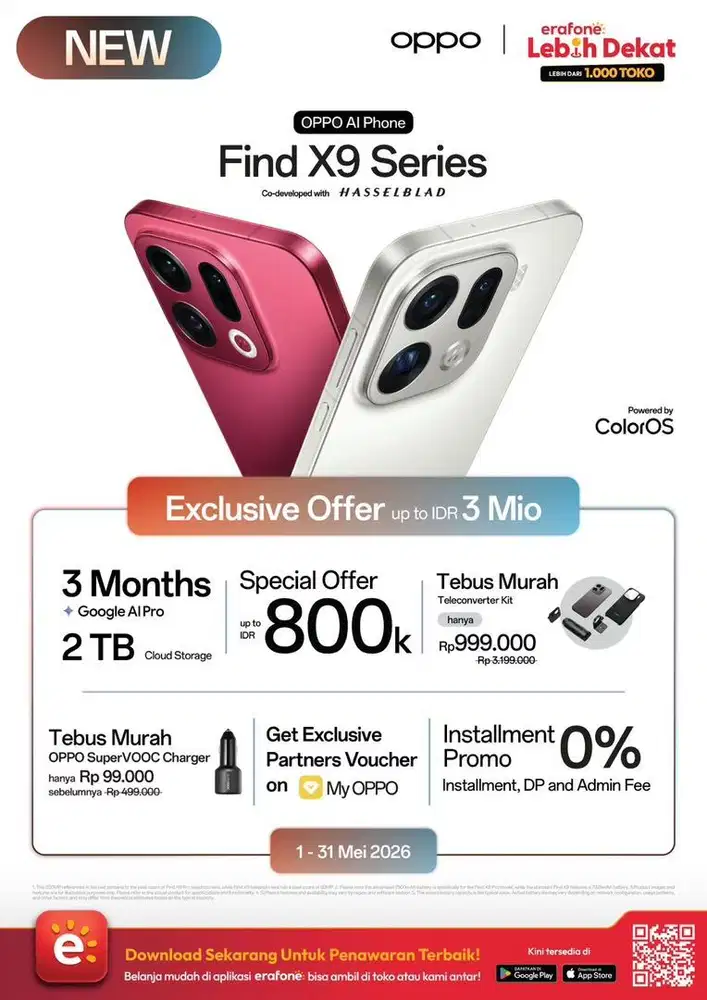 Oppo Reno 15 Series n Find x9