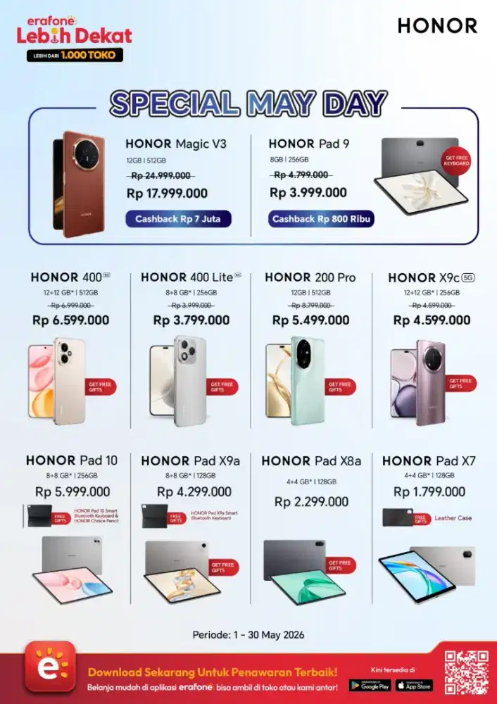 Honor all type Erafone Jambu Dua