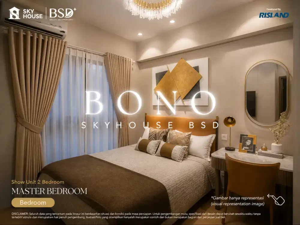 APARTEMEN BSD MURAH FASILITAS LENGKAP SIAP HUNI SAMPING AEON MALL BSD