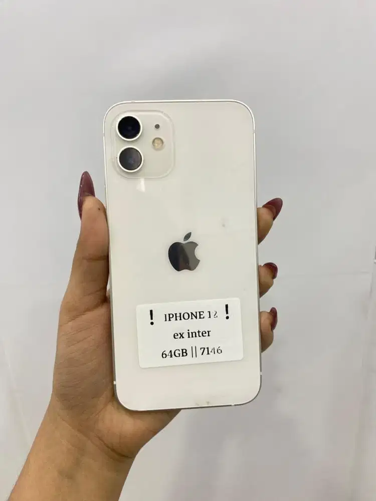 iphone 12 64 gb fullset no minus
