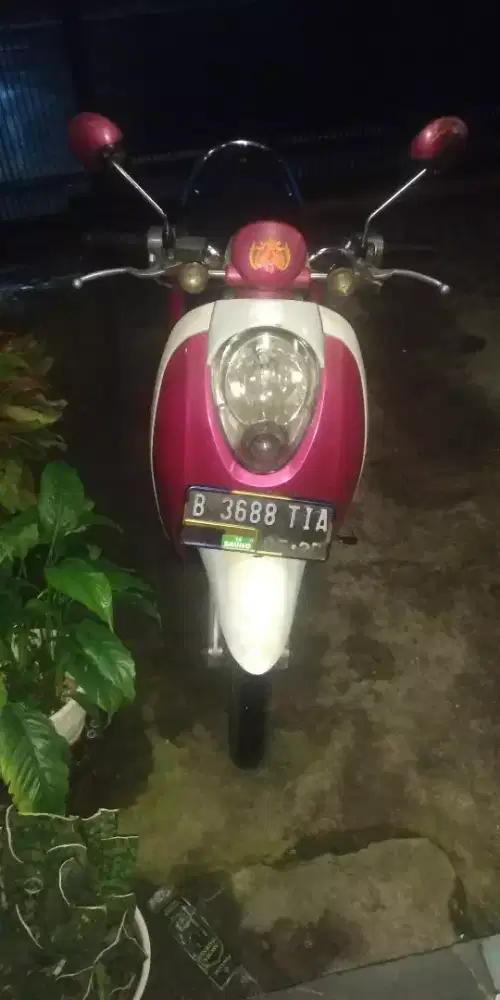 HONDA SCOOPY KARBU TH 2011 MESIN CVT BNR2 HALUS EX PRIBADI