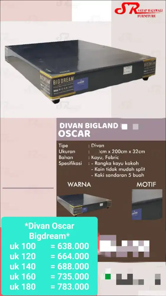 Divan Box Bigland Murah Area Jogja (dwi)