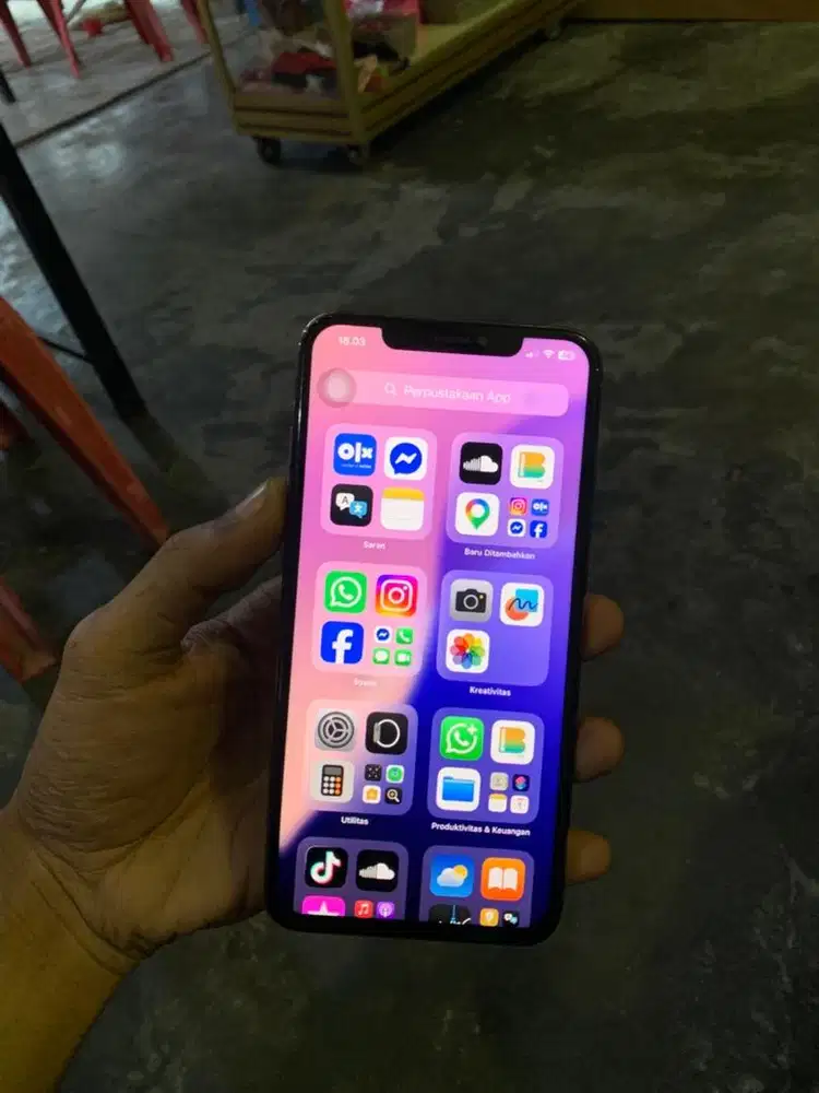 Iphone xsmax ibox 512gb lengkap