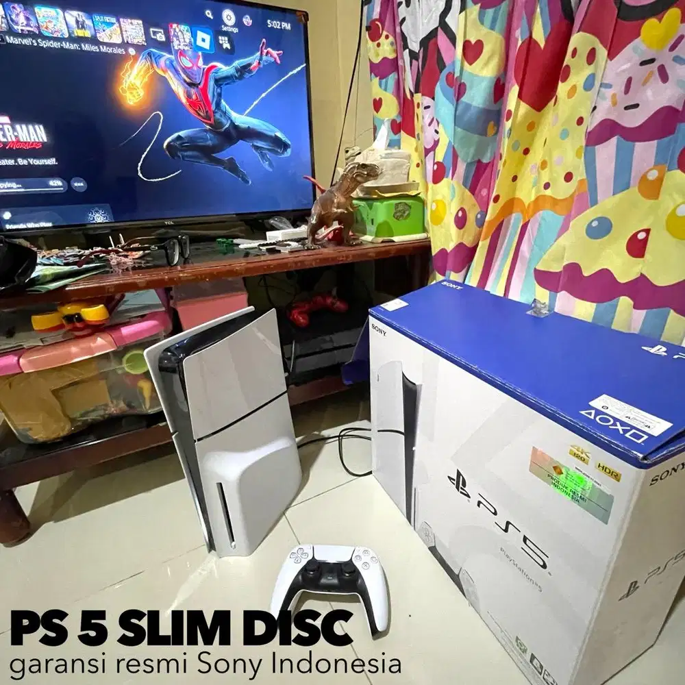 Sony Playstation 5 (ps5) slim disc disk, like new resmi Sony Indonesia