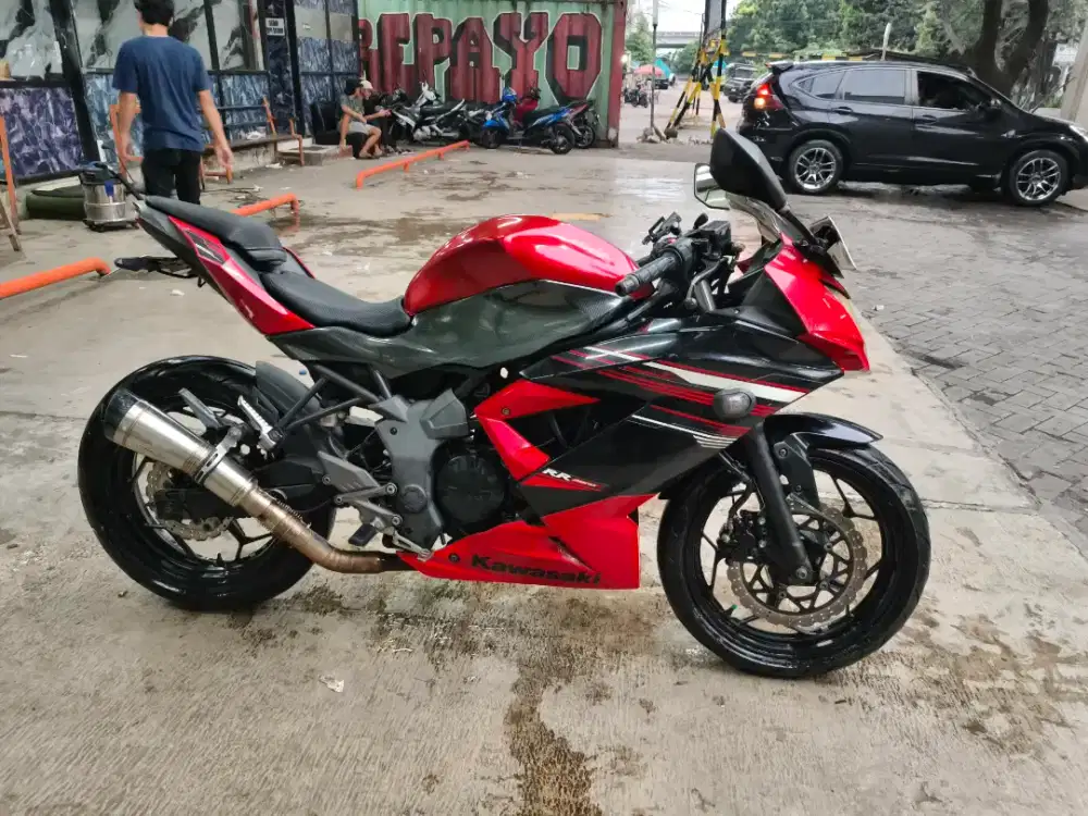DIJUAL NINJA RR MONO 250 TAHUN 2014 MERAH
