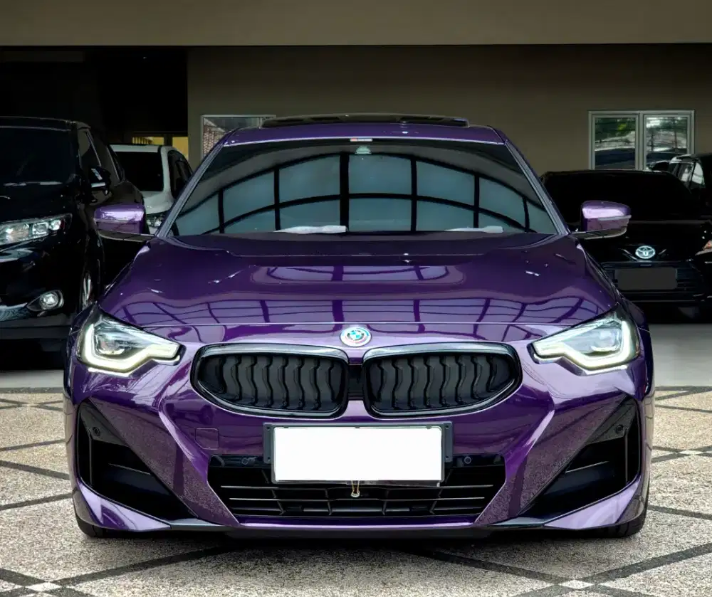 BMW 220i COUPE M PERFORMANCE SUNROOF PK 2024 PURPLE THUNDERNIGHT