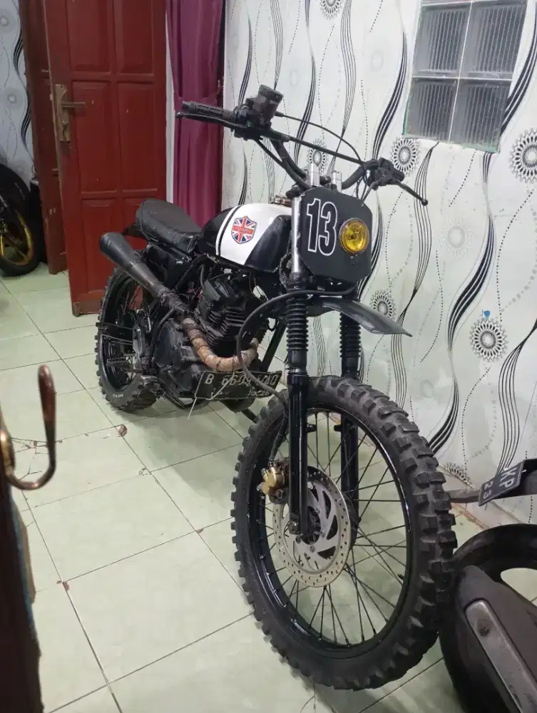 motor custom trail vintage