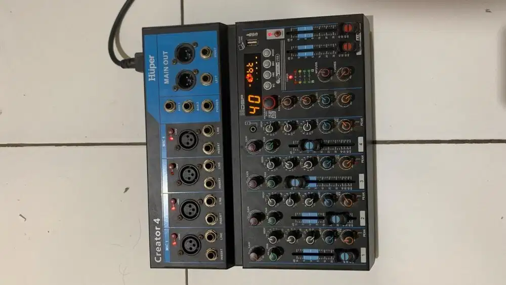 audio mixer huper creator 4
