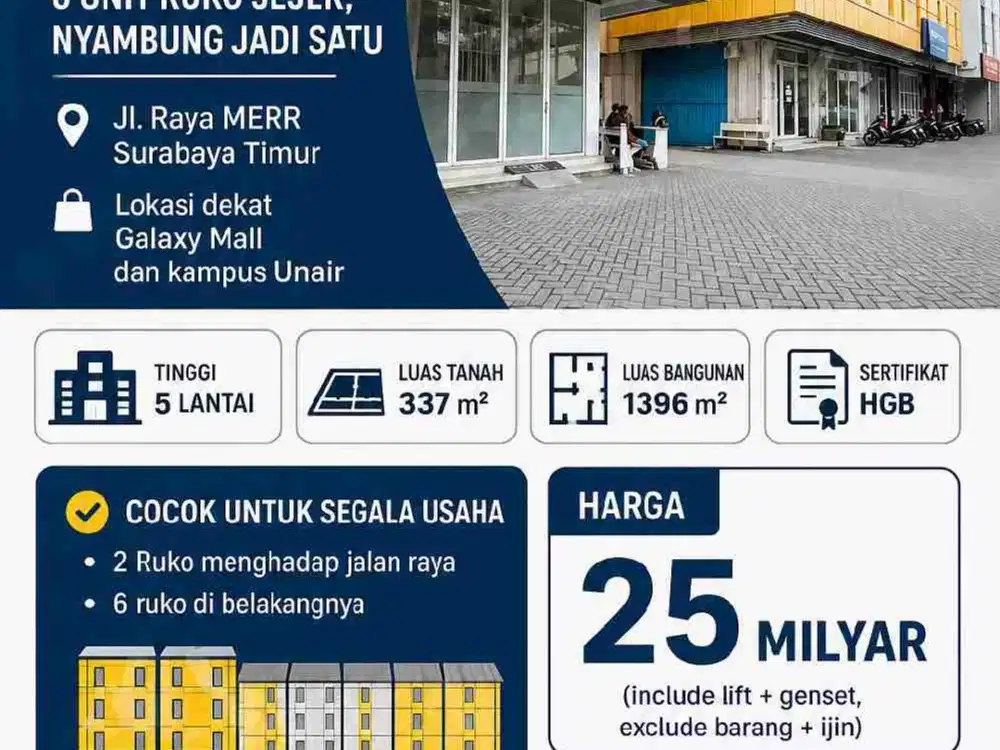 8 ruko jejer merr