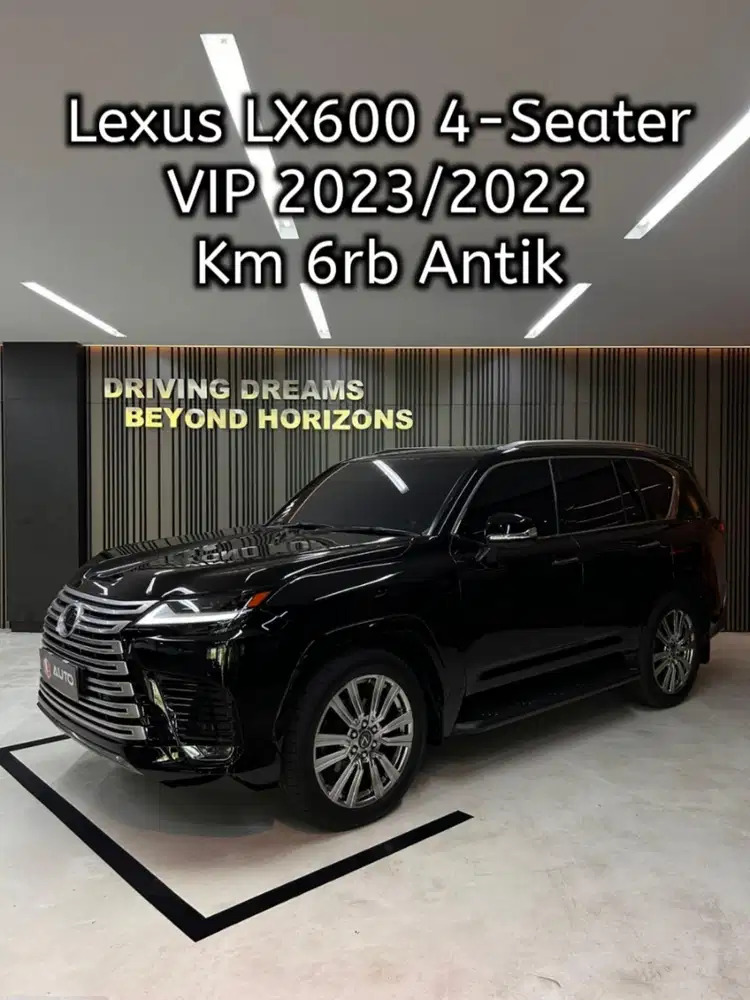 Lexus LX600 VIP 4-Seater 2024 Hitam Km6rb Nik 2022 B85LAW