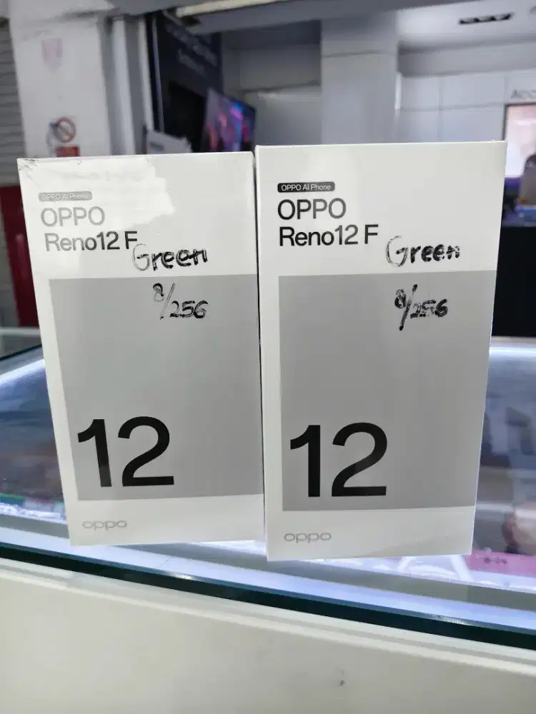 Oppo reno 12F 4g 8/256 new geeen