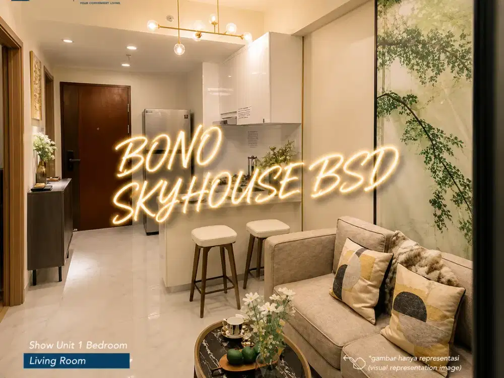 APARTEMEN BSD MURAH SIAP HUNI CAPITAL GAIN TINGGI STRATEGIS SAMPING AEON MALL