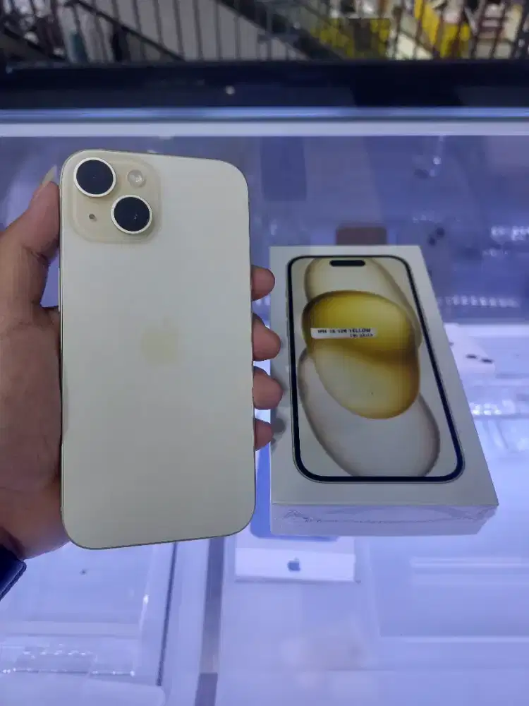 iphone 15 128 garansi resmi ibox like new