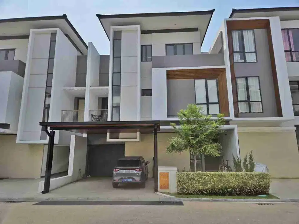 Rumah Mewah Keren 3 Lantai Siap Huni di Cluster Asya Jakarta Timur