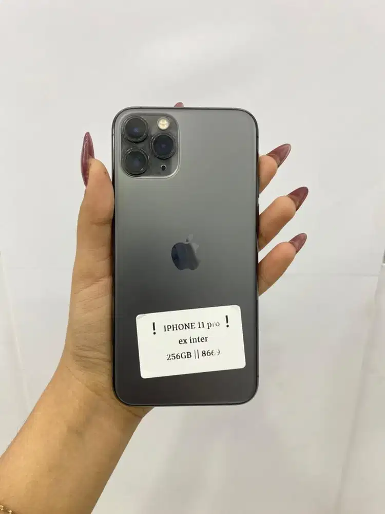 iphone 11 pro 256 gb fullset no minus