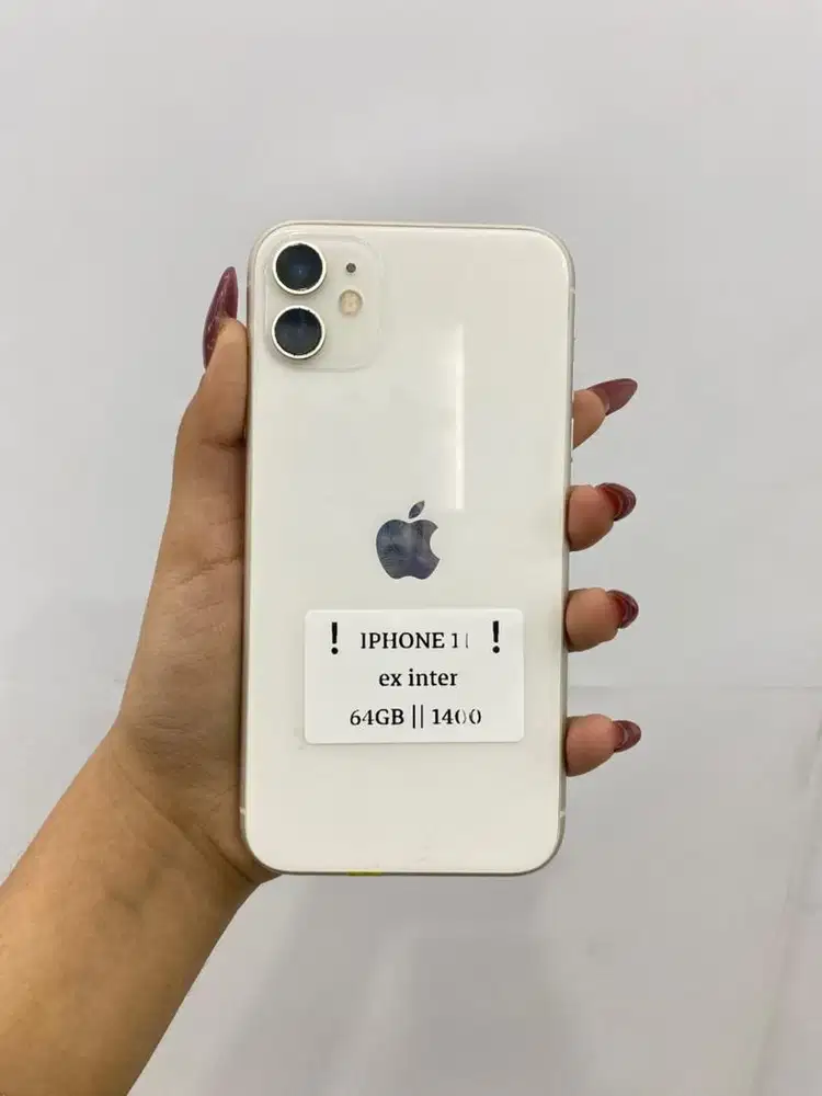 iphone 11 64 gp fullset no minus