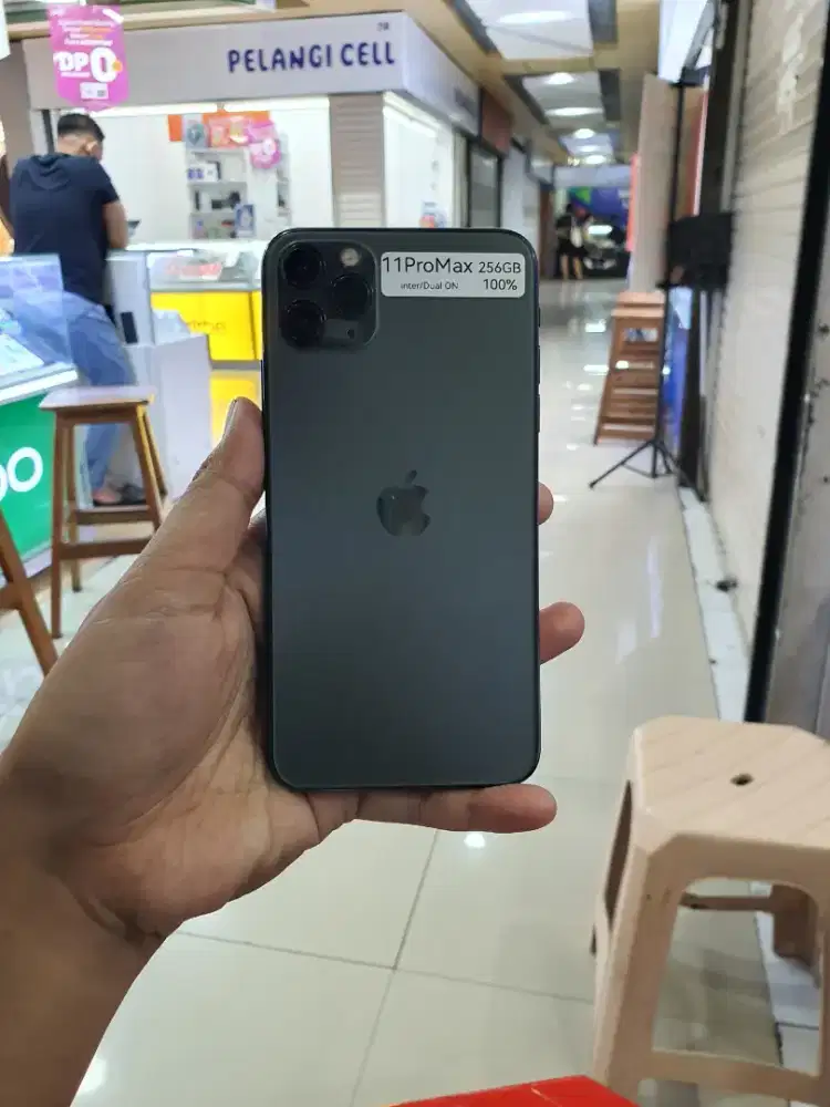 Iphone 11 Promax 256 GB Dual SIM Fisik ON Langka