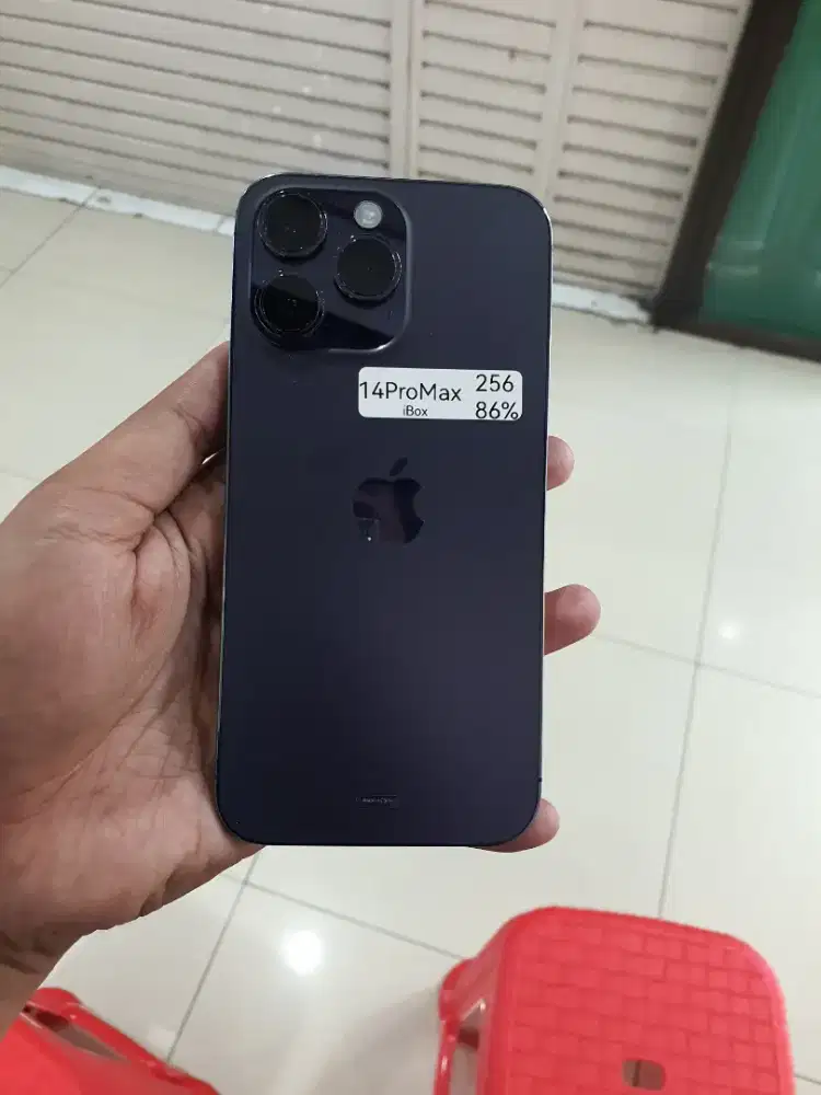 Iphone 14 PROMAX 256 GB Resmi iBox Deep Purple