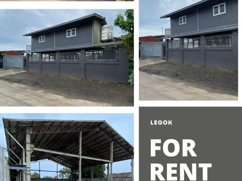 DISEWA TANAH  GUDANG LEGOK DEKAT BSD   LT 1.104 m²