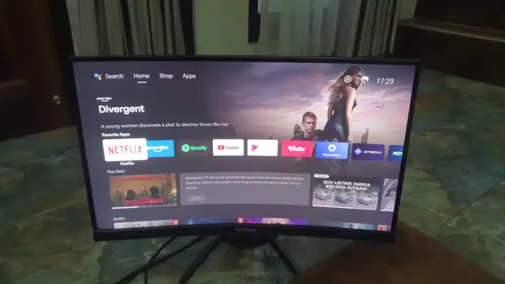 Jual monitor Viewsonic VX2468 Curved Display 165hz