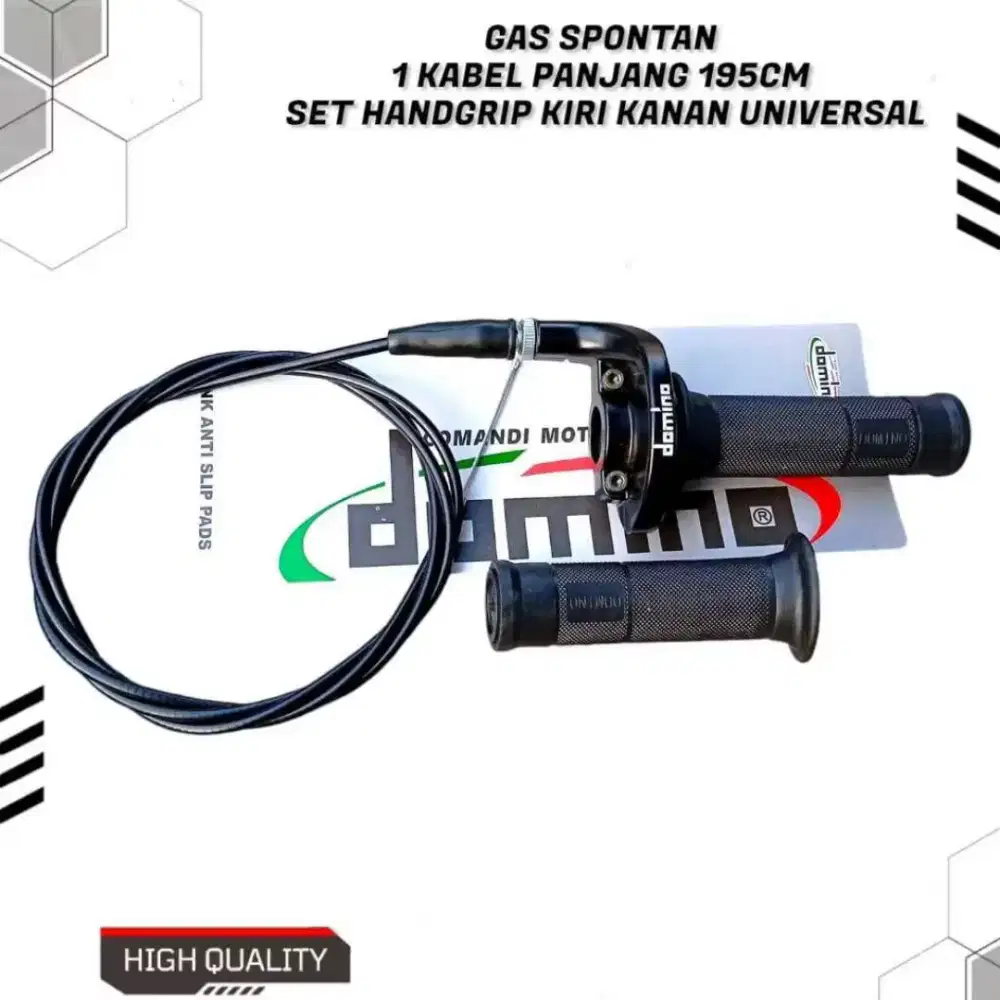 SEGAS SPONTAN DOMINO POLOS 1 KABEL PANJANG 195CM UNIVERSAL BEAT MIO..