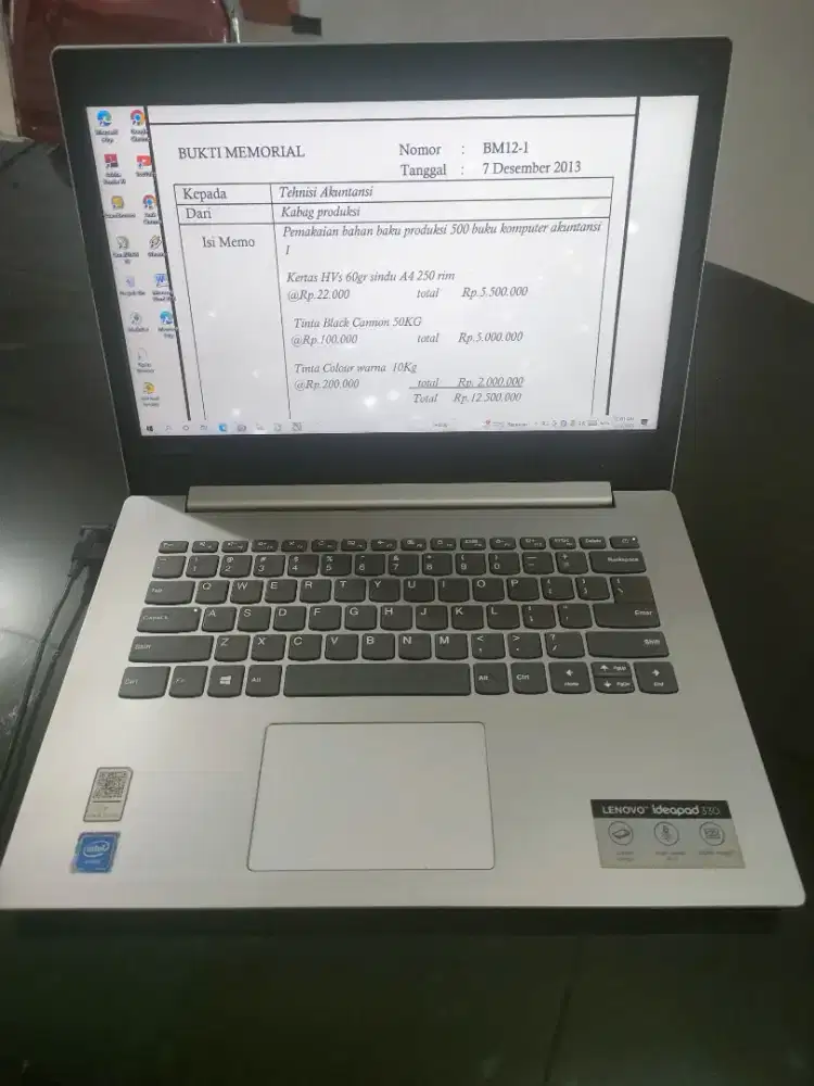 Laptop Lenovo Intel celeron mulus