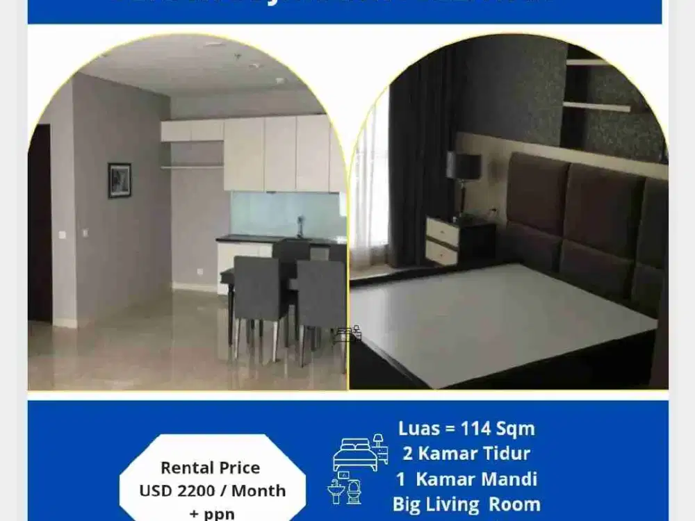 Apartemen Four Winds Permata Hijau Jakarta Selatan Furnished