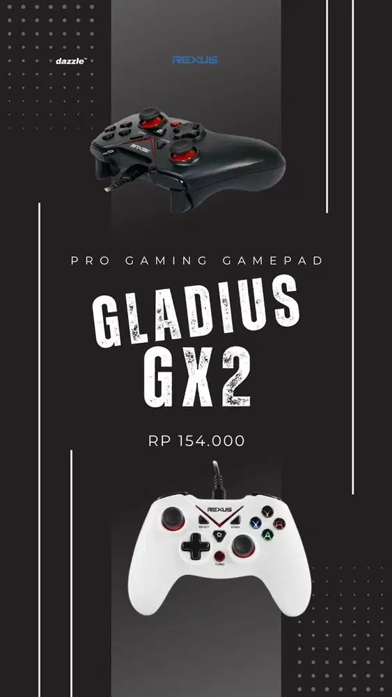 Gamepas rexus Gladius GX2