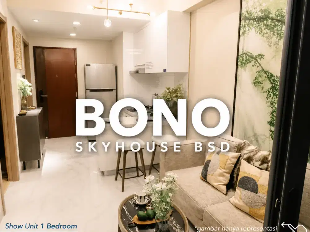 APARTEMEN BSD DIJUAL 1 BR POTENSI SEWA TINGGI SAMPING AEON MALL BSD