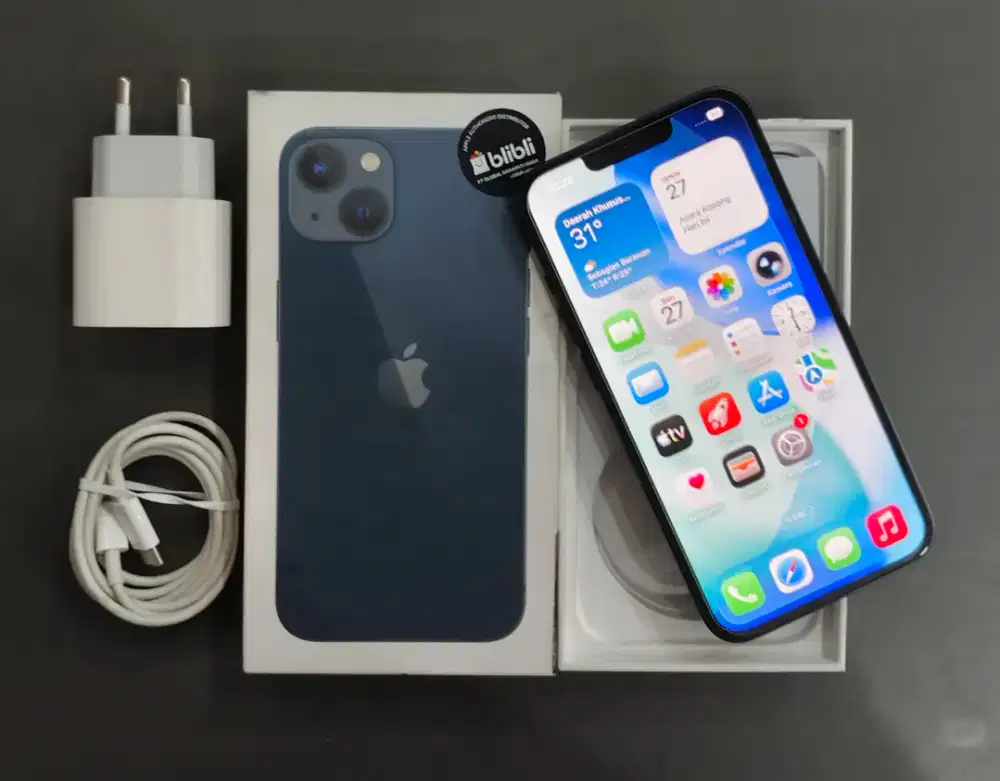 Jual Second Iphone 13 128GB Ibox
