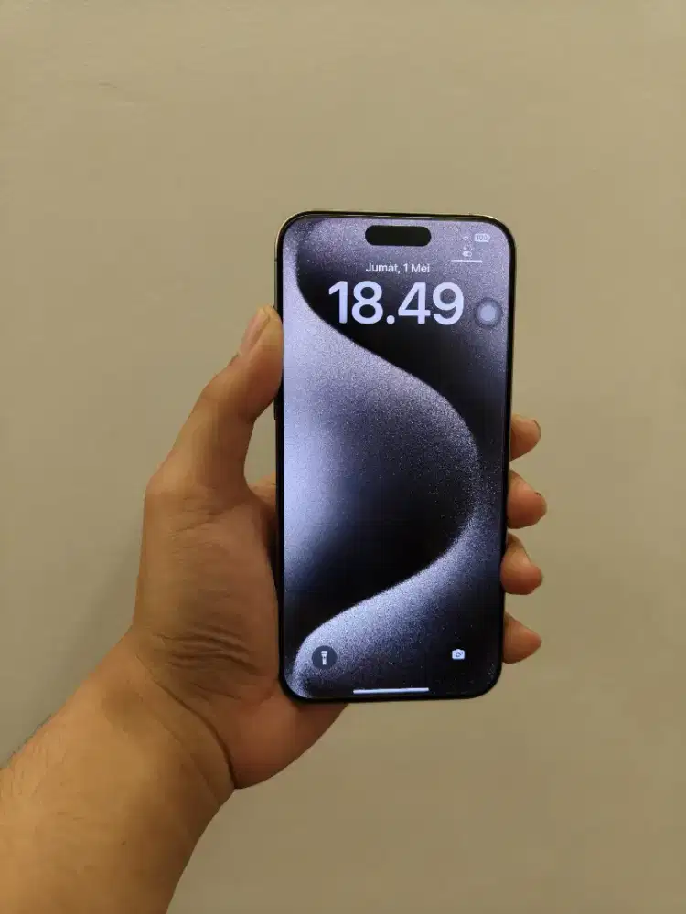 iPhone 15 Pro Max 256GB Natural Titanium Ex Resmi iBox Murah