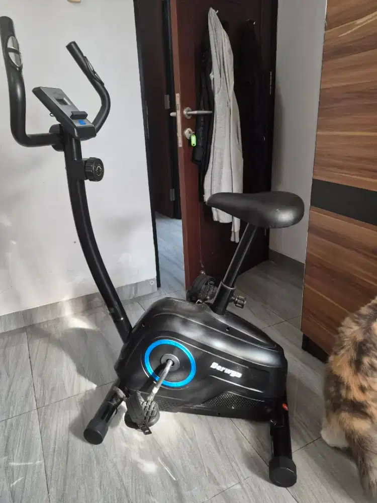 Sepeda Fitness Statis Upright Masih Normal Gowes, Minus Tension & LCD