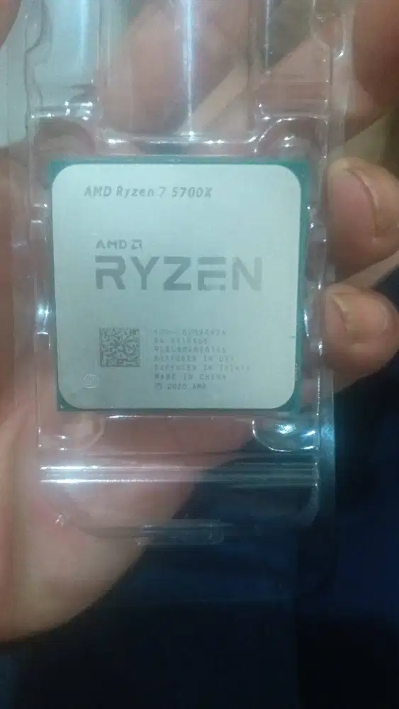 ryzen 7 5700x tray, normal no minus