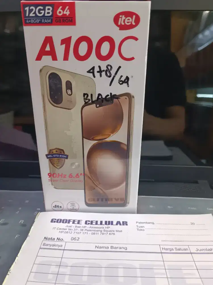 Itel A100c 3/64GB  & /64 resmi