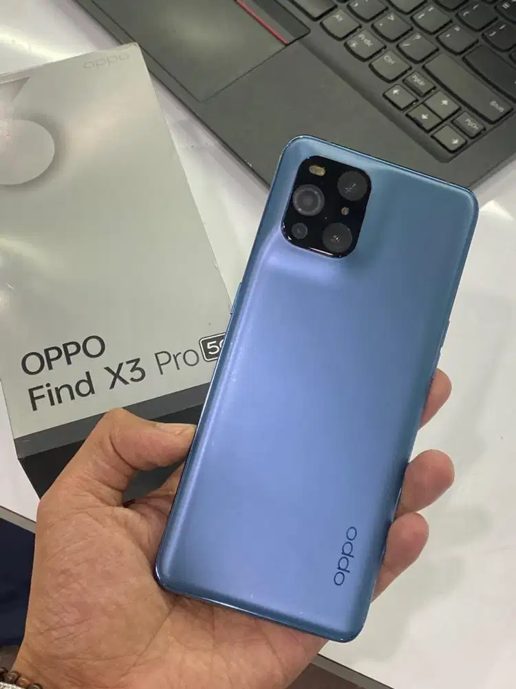 oppo find x3 pro 5G 12/256 unit dan dus box aja