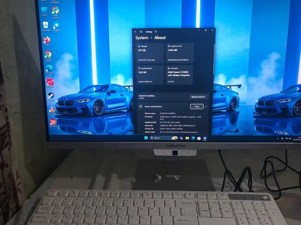 advan all in one pc