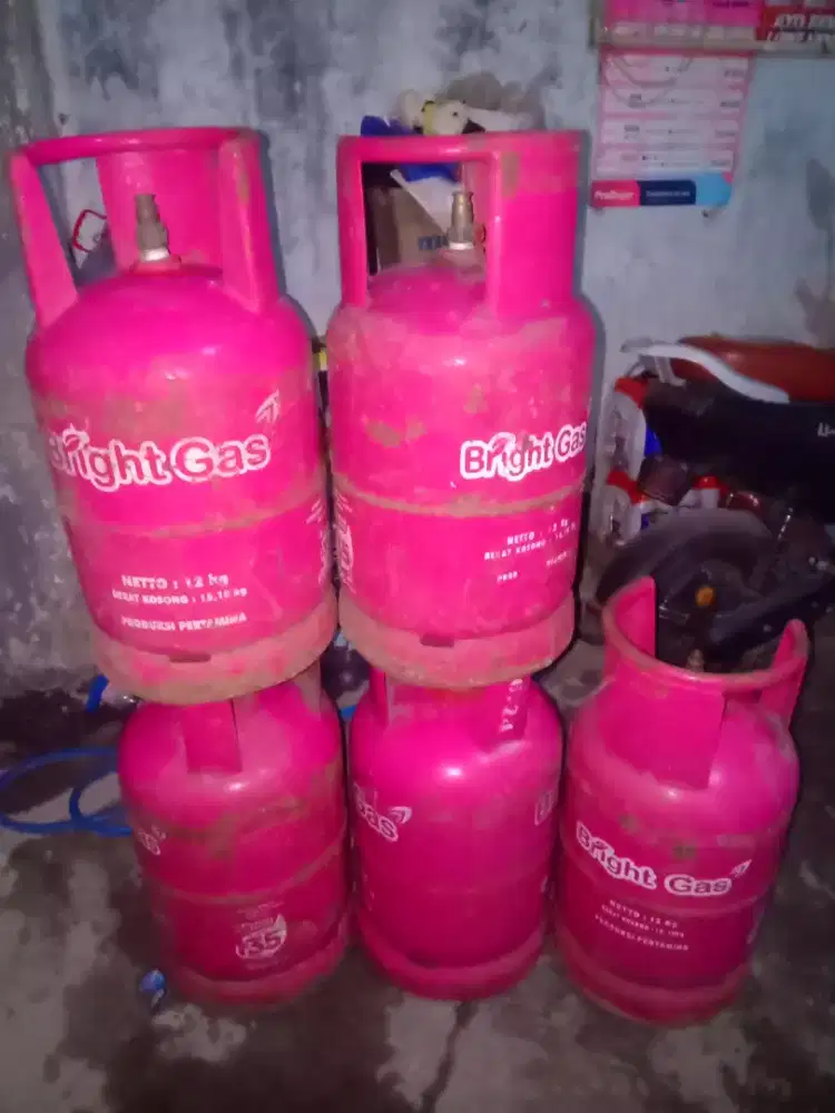 Tabung LPG elpiji bright gas 12kg