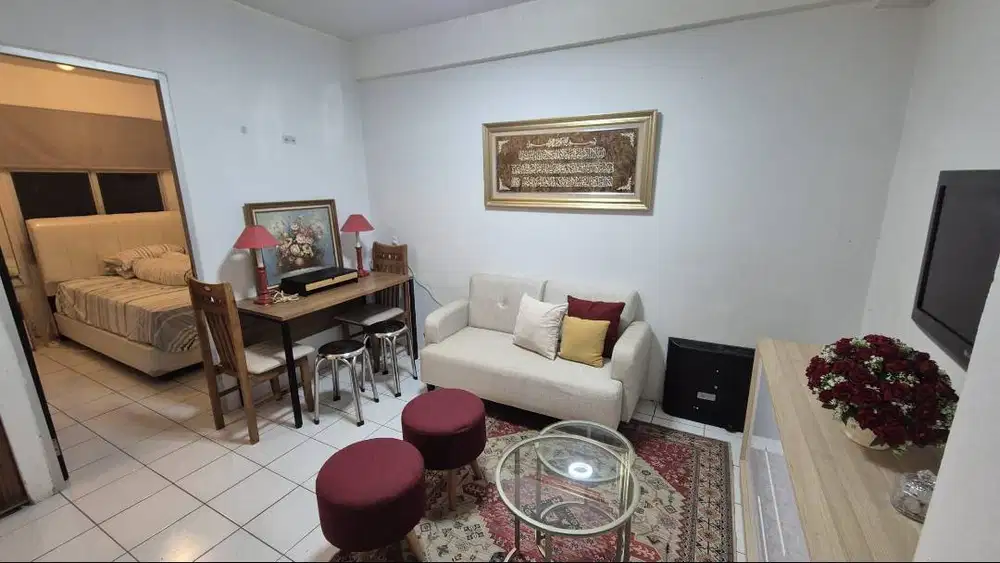 Sewa Apartemen Pancoran Riverside Jakarta Selatan – 1 Bedroom Full Fur