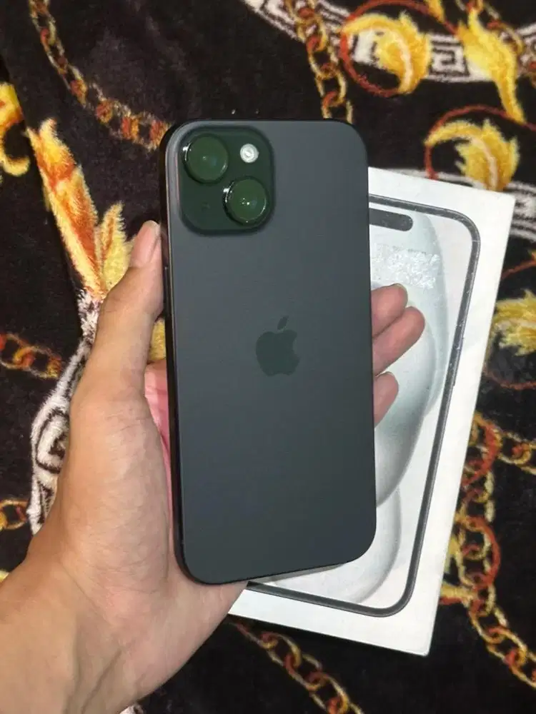 Iphone 15 Ibox 128GB Fullset No Minus Black