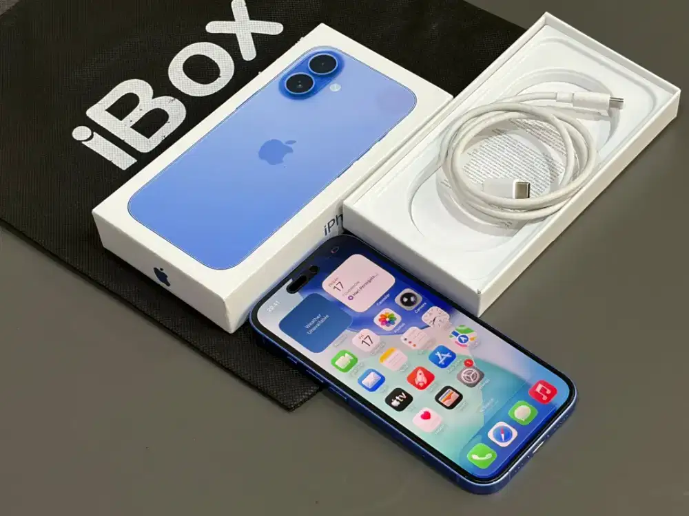 Iphone 16 IBOX garansi 2027 mulusss bisa TT