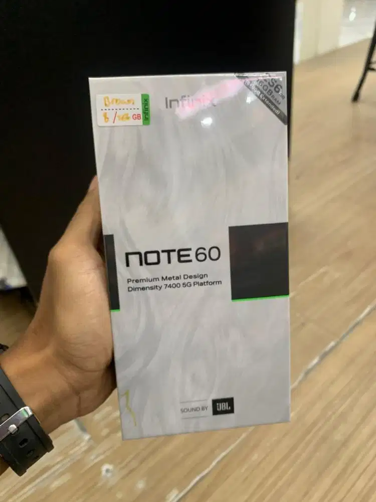 READY INFINIX NOTE 60 5G 8/256