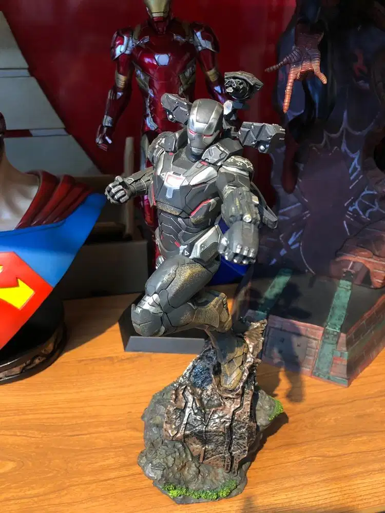 Black Ironman Statue Figure Marvel Collection