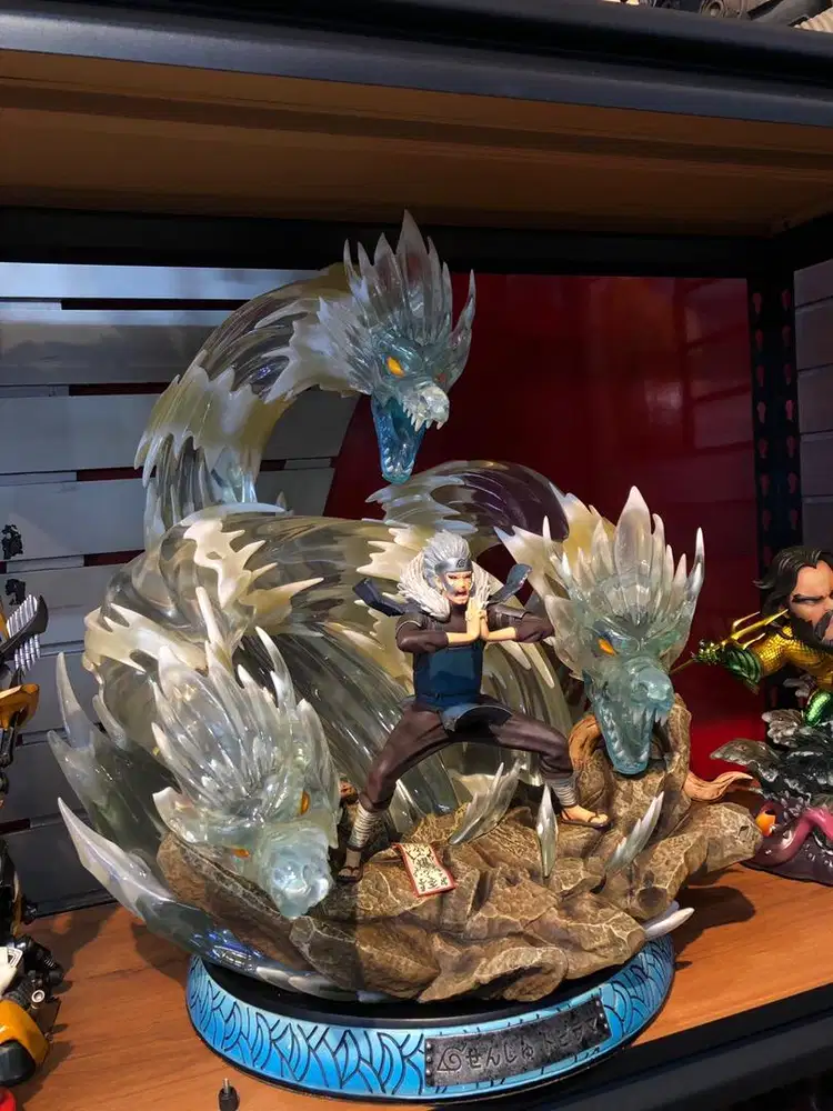 Figure Tobirama Naruto Statue Display Koleksi